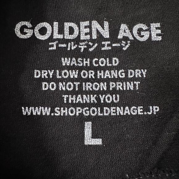 Golden Age Chainsaw Man T-Shirt Men’s Large Black Graphic Print Short Sleeve - Picture 5 of 8